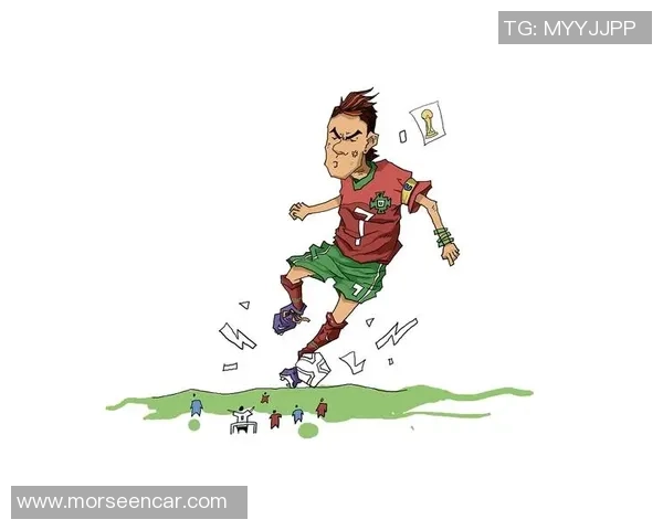 卡通风格搞笑足球明星头像创意设计分享与欣赏